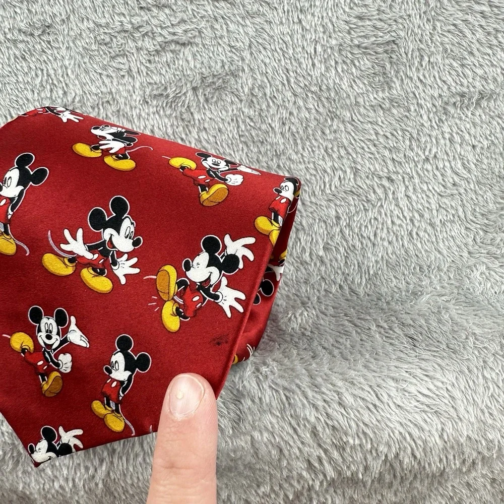 Disney‎ Mickey Mouse Tie Mens 3.5